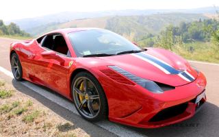 test drive Ferrari 458 Speciale