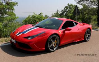 test drive Ferrari 458 Speciale