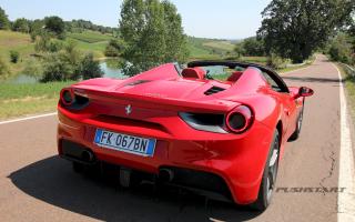 test drive Ferrari 488 Spider