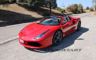 test drive Ferrari 488 Spider