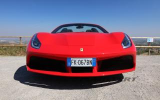 test drive Ferrari 488 Spider