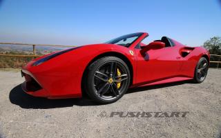 test drive Ferrari 488 Spider