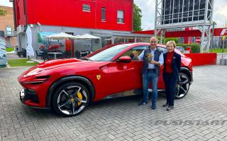 test drive Ferrari Purosangue