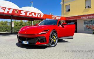 test drive Ferrari Purosangue