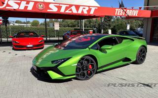 test drive Lamborghini Huracán Tecnica