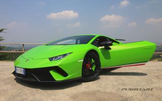 test drive Lamborghini Huracan Performante