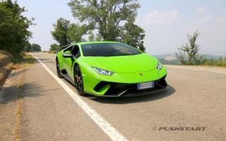 test drive Lamborghini Huracan Performante