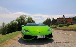 test drive Lamborghini Huracan Spyder