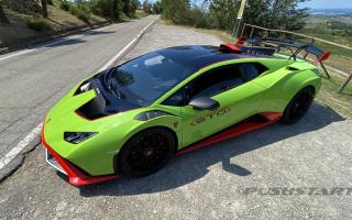 test drive Lamborghini Huracan STO